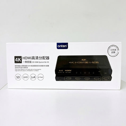 Onten OTN-7595 HDMI Splitter 1×4 3D – 4K HDMI Splitter