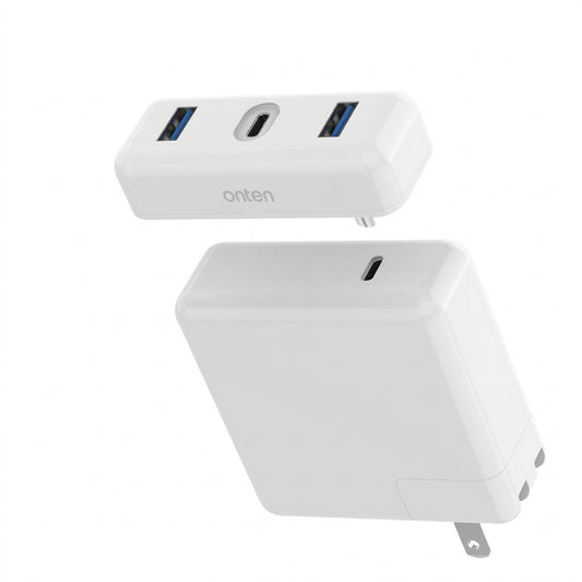 Onten 91183 USB-C Adpater With 2 USB 3.0 Hub