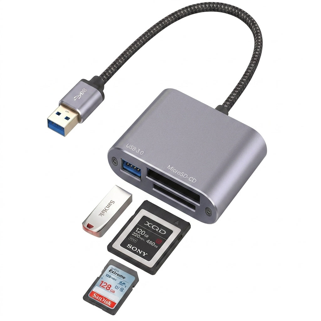 ONTEN OTN-5512 (3-IN-1) USB-3.0 ADAPTOR