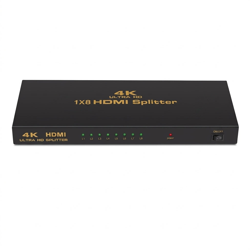 Onten OTN-7598 HDMI 1 TO HDMI 8 Splitter for 4K Ultra HD
