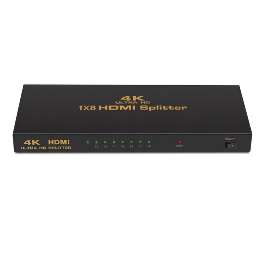 Onten OTN-7598 HDMI 1 TO HDMI 8 Splitter for 4K Ultra HD