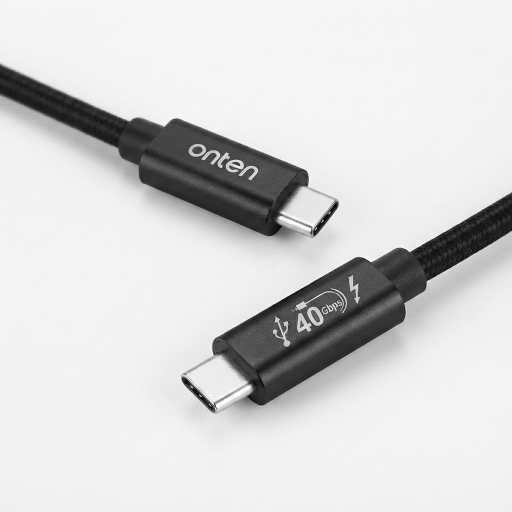 ONTEN OTN-CC202 USB4 and Thunderbolt 4 Data Charging Cable