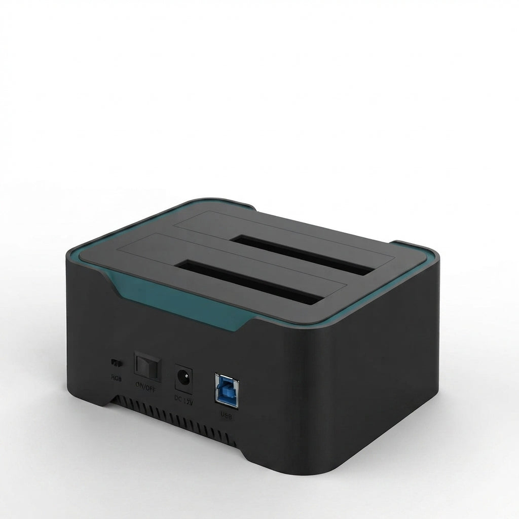 Onten OTN-UHD6 Dual-Bay HDD/SSD Docking Station – 2.5" & 3.5"