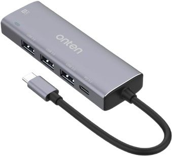 Onten OTN-95123 5 in 1 Type C To USB 3.0 HDMI Multifunctional Hub