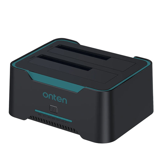 Onten OTN-UHD6 Dual-Bay HDD/SSD Docking Station – 2.5" & 3.5"